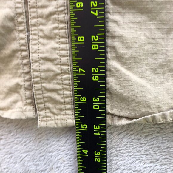 Guide Series Men's Shirt XL Long Sleeve Outdoors Khaki Casual Pockets Utility Ta - Picture 3 of 8